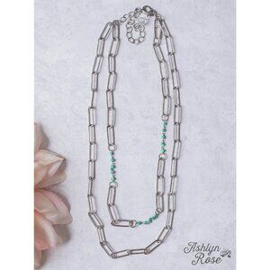Don't Call Me Honey Turquoise Bead Choker